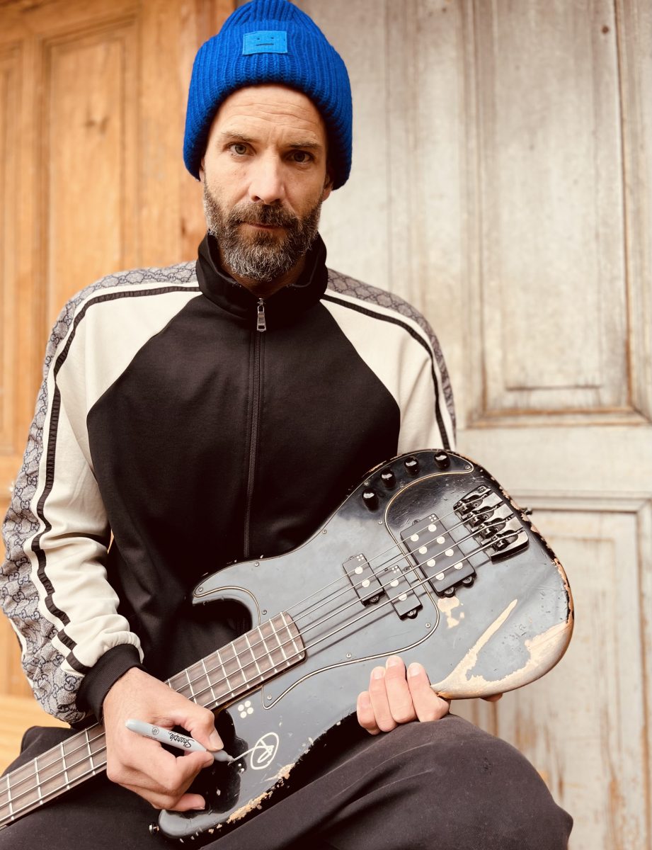 Oliver Riedel is auctioning his basses for Ukraine Sandberg Guitars
